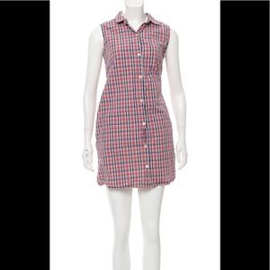 Steven Alan Sleeveless Plaid Dress